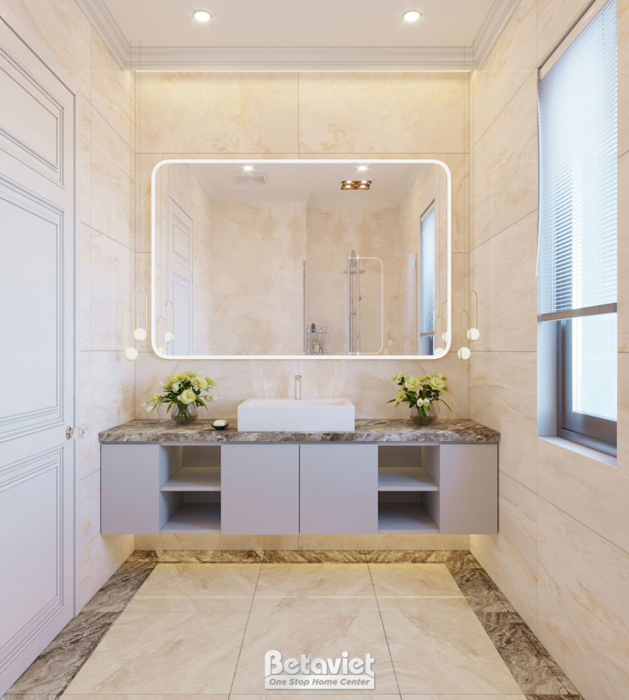 Nội thất phòng tắm biệt thự Art Deco KĐT Vinhomes Imperia NT22014